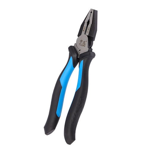 Source manufacturer industrial-grade wire pliers labor-saving pliers 8-inch multi-functional vise wire rope flat-nose pliers hand pliers