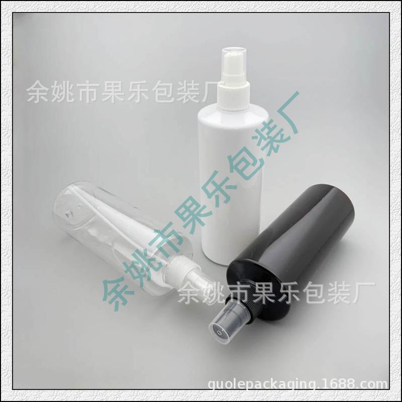 400ml黑棕白色平肩喷雾瓶酒精喷壶爽肤水喷雾瓶400ML药液瓶浇花瓶