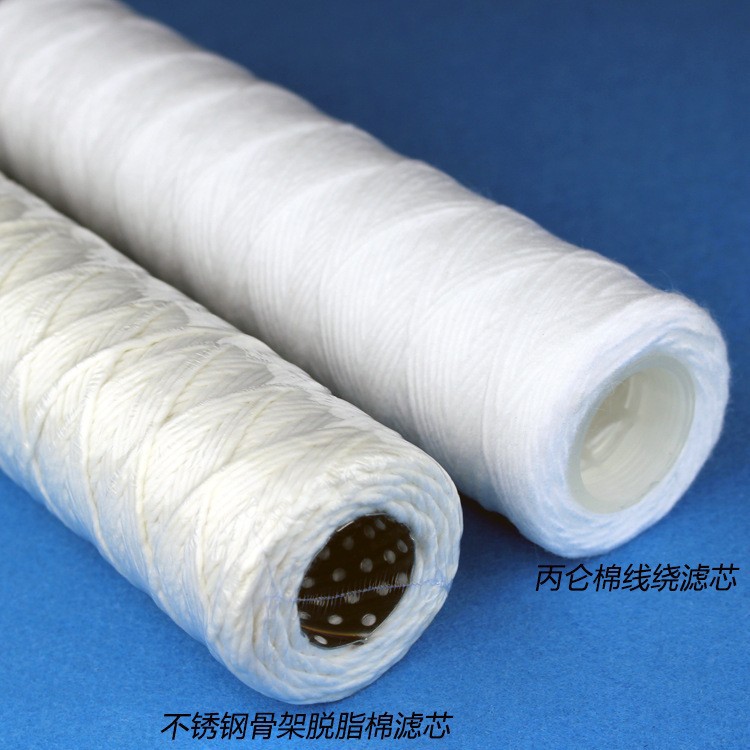 Elemento filtrante industrial de alta presión resistente del ácido y del álcali del alambre del filtro de aceite del elemento filtrante resistente de alta temperatura del elemento filtrante del algodón absorbente del acero inoxidable 10-inch