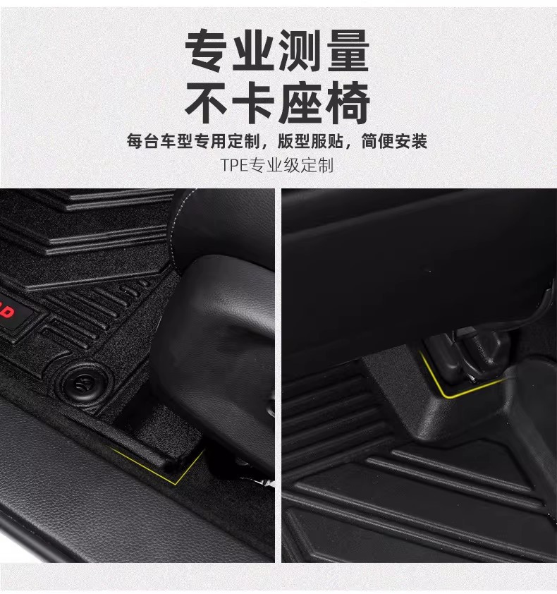 Suitable for Ideal I6/I8 Special Car Floor Mats Tpe Starry Sky Carpet Trunk Mat Backrest Mat Accessories