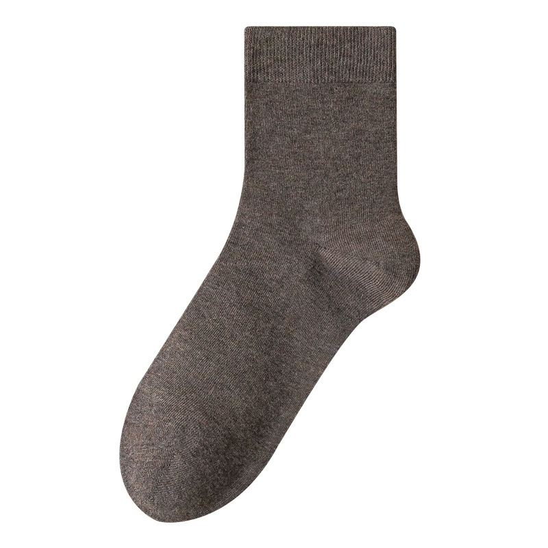 Демисезонные хлопковые антибактериальные осенние knee socks для беременных, средняя высота