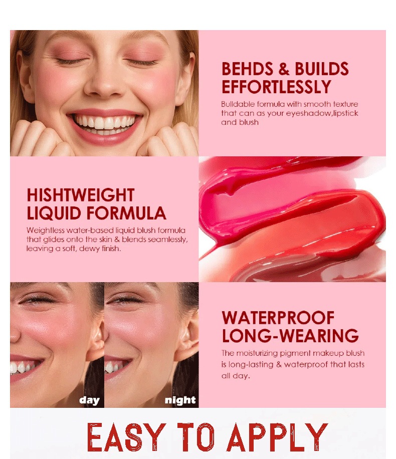 Matte Liquid Blush For Face And Lips Long Lasting Natural Finish_voghion.com