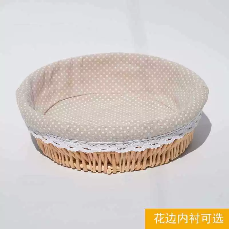 Steamed bun basket editor basket bun basket fruit basket water fruit plate bamboo editing display plate hotel supermarket display basket