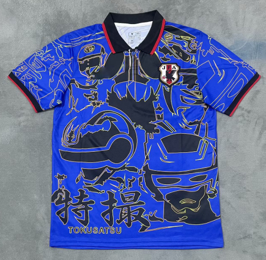 25-26 Nueva camiseta de anime de camiseta japonesa One Piece Samurai Sakura Dragon Ball Uniforme de fútbol transfronterizo de edición especial