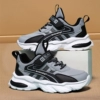 6720 Gray Black (Autumn and Winter Leather Shoes)