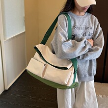 美式复古油蜡皮大容量托特包质感百搭软皮单肩腋下包通勤斜挎包