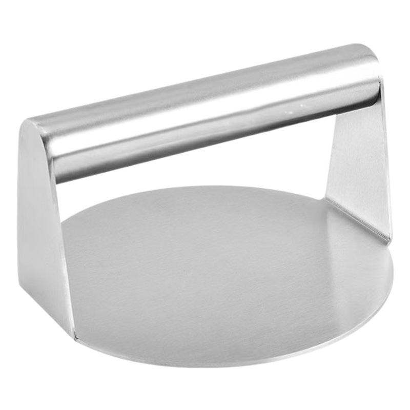 Presión de carne de roble de acero inoxidable puntual Presión de carne de hamburguesa Presión de carne cuadrada redonda Fabricante de origen