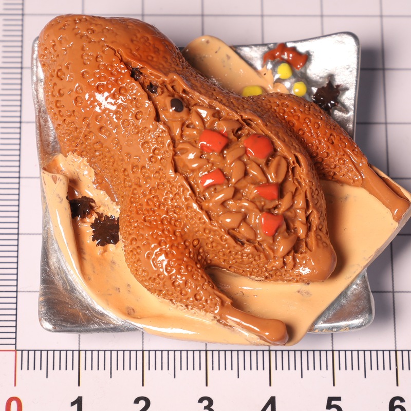跨境夏日立体食物冰箱贴食玩冰粉爆爆珠树脂冰箱磁性贴装饰品批发|undefined