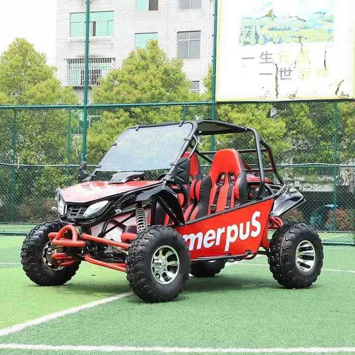 UTV doble motocicleta todoterreno de cuatro ruedas bicicleta de montaña todo terreno kart de dos asientos exportación bienes de origen de comercio exterior
