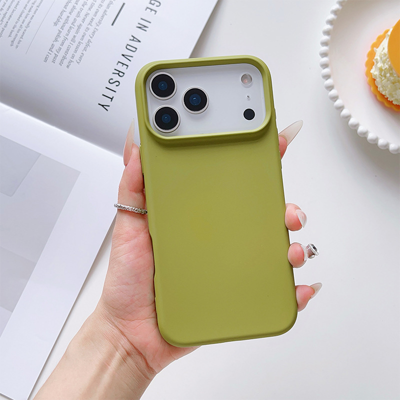 Appleの高級液体シリコン携帯電話ケースは、iphone17promax携帯電話ケース、軽くて豪華なハイエンド携帯電話ケースに適しています。|undefined