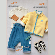 【穿搭】嘟嘟家儿童外套男童春装牛仔裤女童宝宝春季上海曙一童装