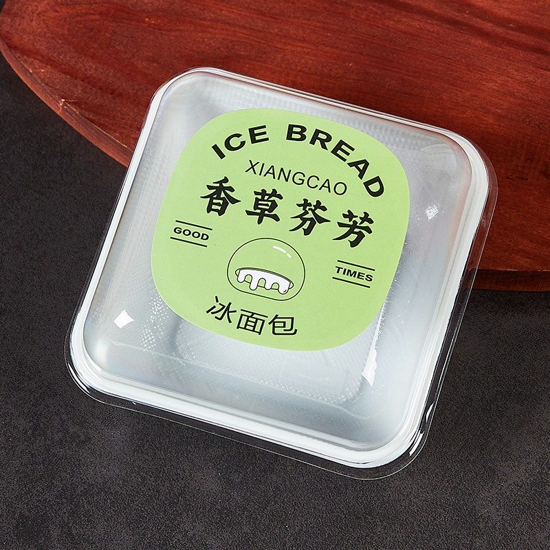 Caja de embalaje de plástico de soplado de pan helado, caja de pan helado, caja de pan helado, caja de pan helado, caja de pan helado