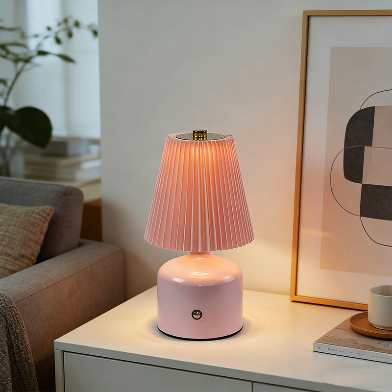 Amazon transfronteriza redonda creativa lámpara de hongo LED lámpara de escritorio USB lámpara de noche dormitorio lámpara de cabecera decorativa luz de atmósfera image 13