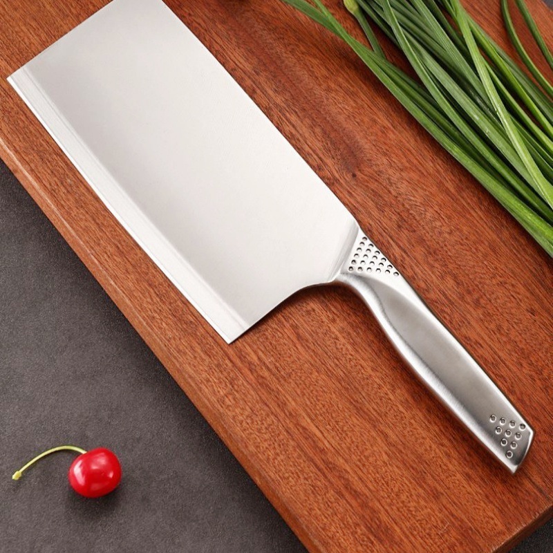 家用超快厨师一体两用刀具厨房不锈钢斩切轻盈切刀锋利多功能菜刀