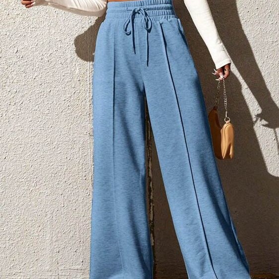 Sports Pants for Women in Autum 2025 New Straight Loose Sweatpants Wide Leg Pants Outdoor Dance Casual Pants