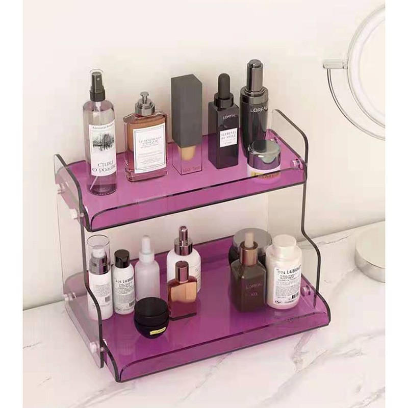 acrylic cosmetic storage system