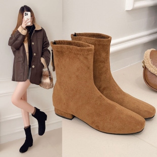 ��ʽ���^�����@�ݶ�ѥŮ2025�¿��ﶬ�O����Ͳ�ֵ͸�����С��ѥ��