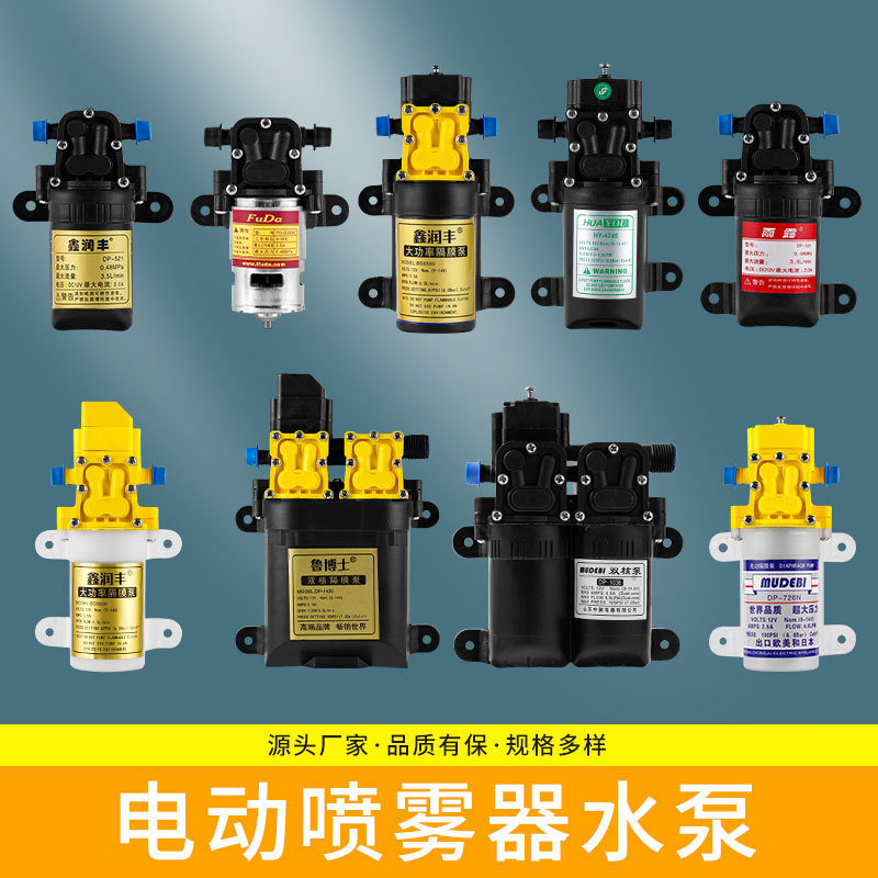 12V Electric Sprayer Water Pump Agricultural High-Pressure Pure Copper Motor Pesticide Sprayer Spray Pump Diaphragm Pump Water Pump 12V Electric Sprayer Water Pump Agricultural High-Pressure Pure Copper Motor Pesticide Sprayer Spray Pump Diaphragm Pump Water Pump