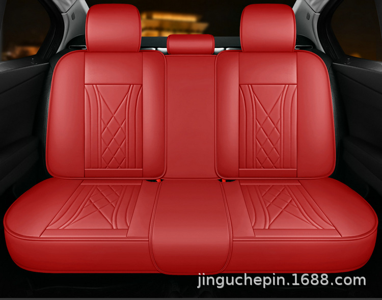 Single-Seat Five-Seat Car Seat Cushion, Universal Seat Cover for All Seasons, New Seat Protective Cover, All-Inclusive Main Driver's Seat Cushion Supplies
