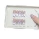 Pure manual phototherapy wearing nail piece Jiuzi from the fire cat eye wearing nail wholesale finished product reuse nail art