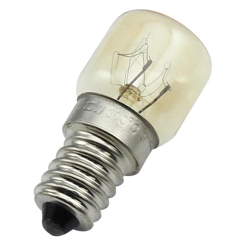 15 Вт лампа для духовки E14 маленькая винтовая хлебопечка T22 желтый свет устойчив к высоким температурам 300 градусов печь лампа накаливания с вольфрамовой нитью