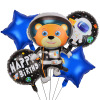 Space balloon, children's set, layout, decorations, combined astronaut, Birthday gift