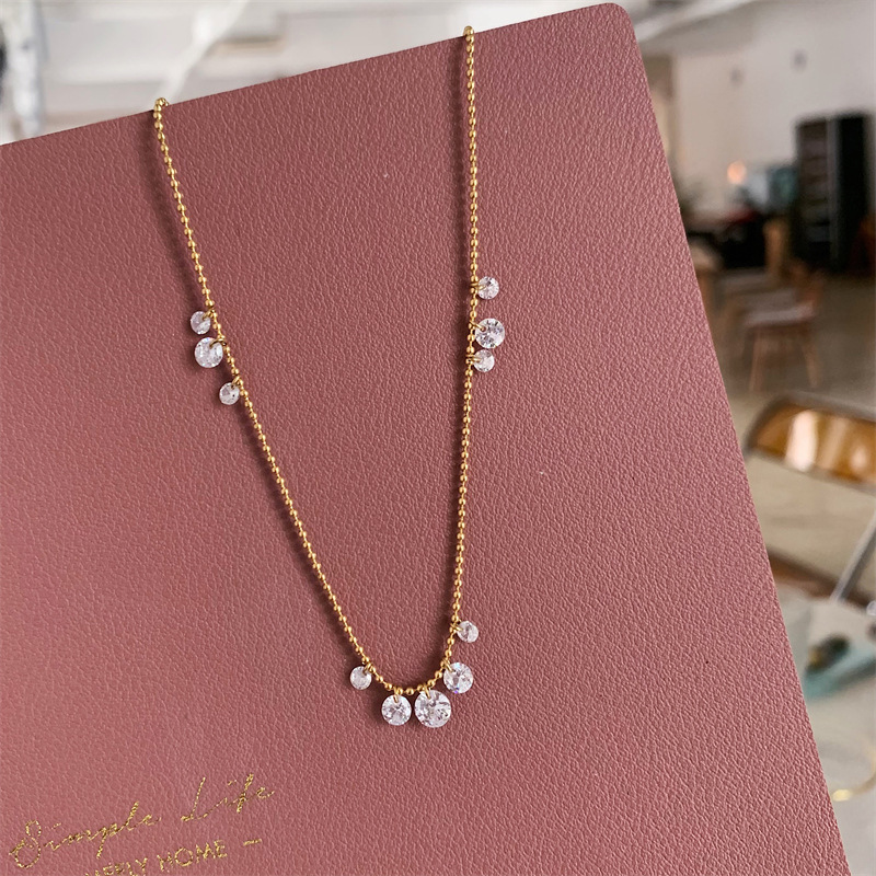 Elegant Lady Geometric Titanium Steel Necklace display picture 5