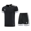 AD10 Black Shorts Set