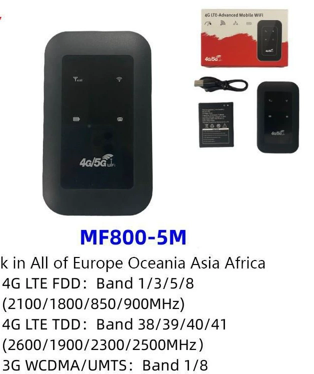 MF800 Black Paper Move MIFI авто-портативный WiFi-адаптер — батарейная модель 1/3/5/40, 4G маршрутизатор