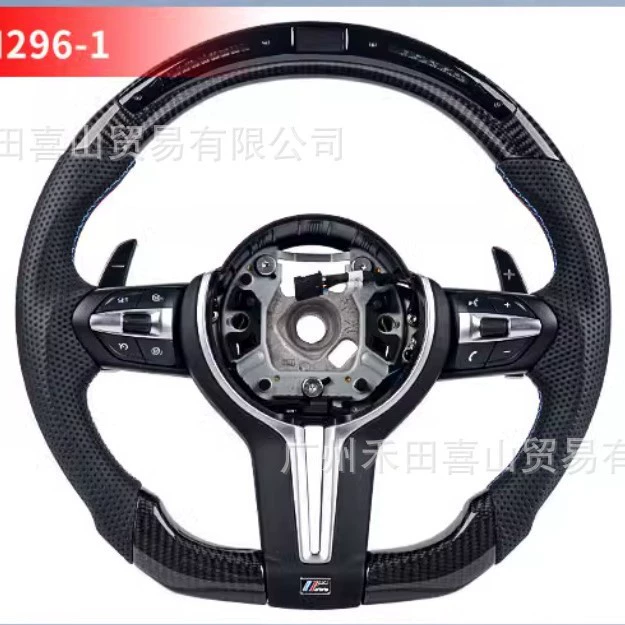 Заводской руль для тюнинга BMW серий 1/2/3/4/5/6/7, подходит для X1 X2 X3 X4 X5 X6, карбоновая отделка