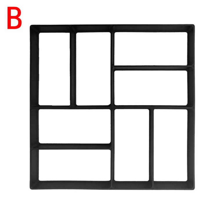 Venta caliente transfronteriza herramienta de modelado de piso de cemento baldosas de pavimentación de bricolaje molde de pavimento molde ventas directas de la fábrica