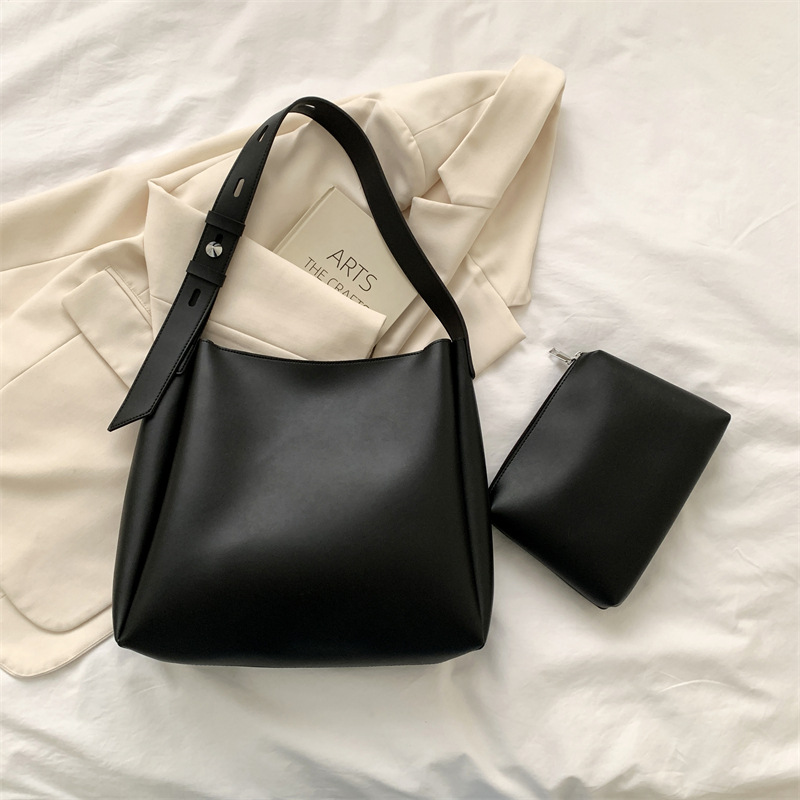 China Export Bag Large Shoulder Bag Women  New Casual Women Bag Mother Tote Bag Large Capacity Simple Shoulder Bag display picture 4