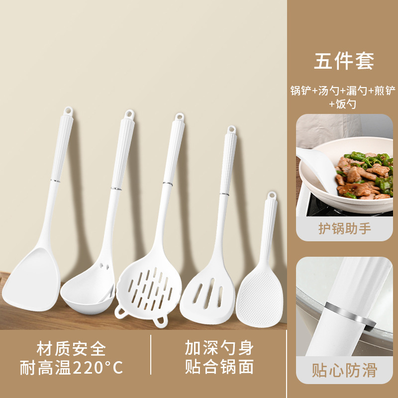 Nuevo hogar al por mayor fugas de cocina de cocina de cocina de grado alimenticio conjunto completo de cocina resistente a altas temperaturas conjunto de cocina de silicona