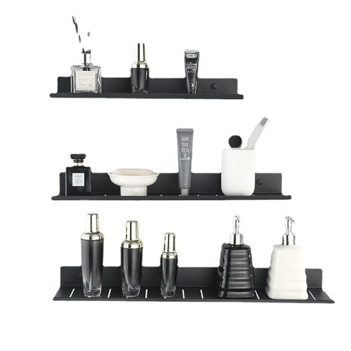 Manufacturer's sink bathroom toilet storage rack no punching wall hanging washbasin mirror front faucet storage rack