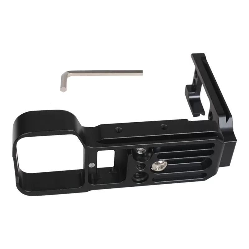 跨境黑L型快装板金属摄影兔笼相机快装板保护框手柄适用SONY A7C