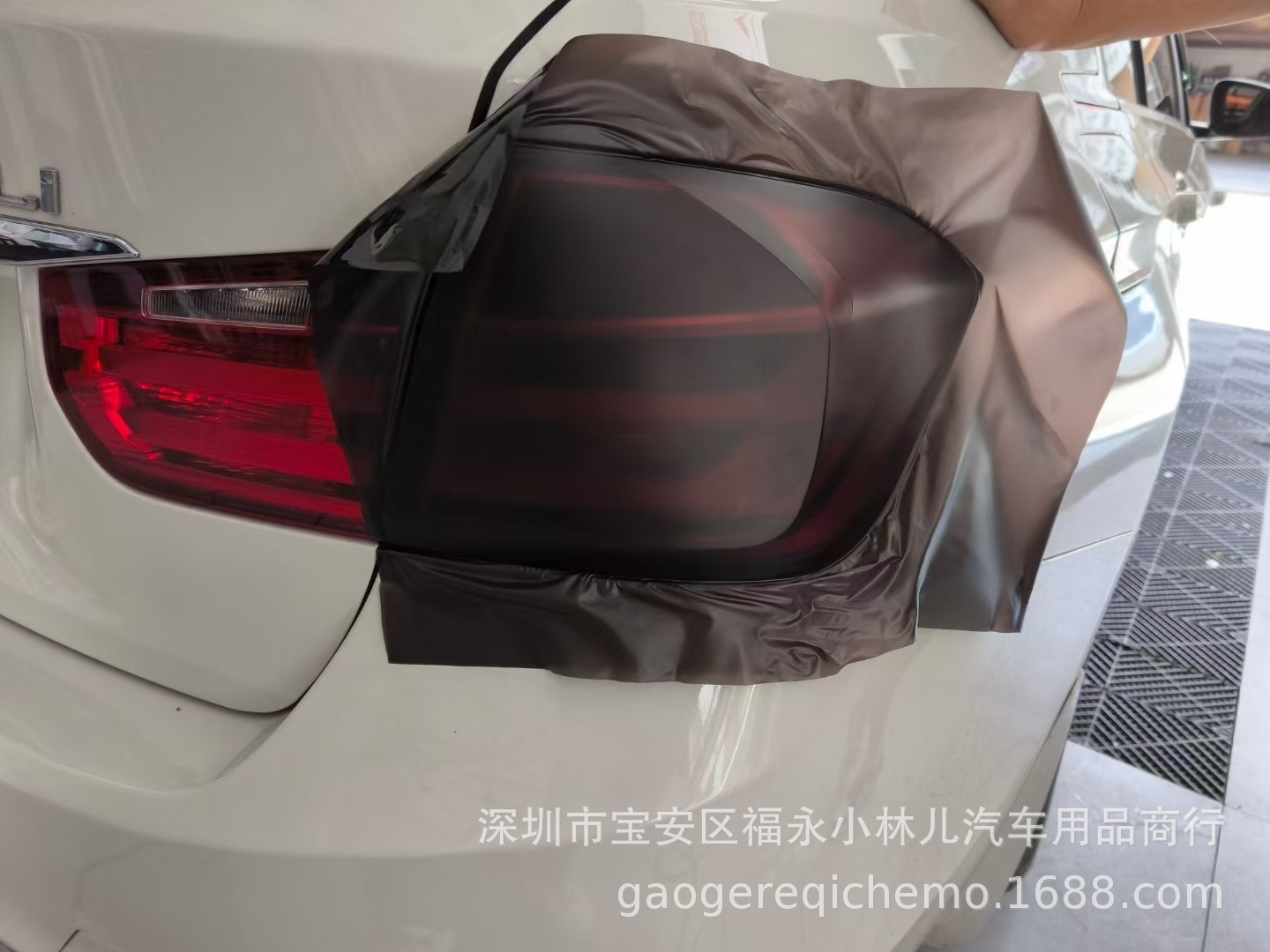 100m Full roll PVC car headlight film, glossy light black, glossy dark black, matte frosted black taillight film