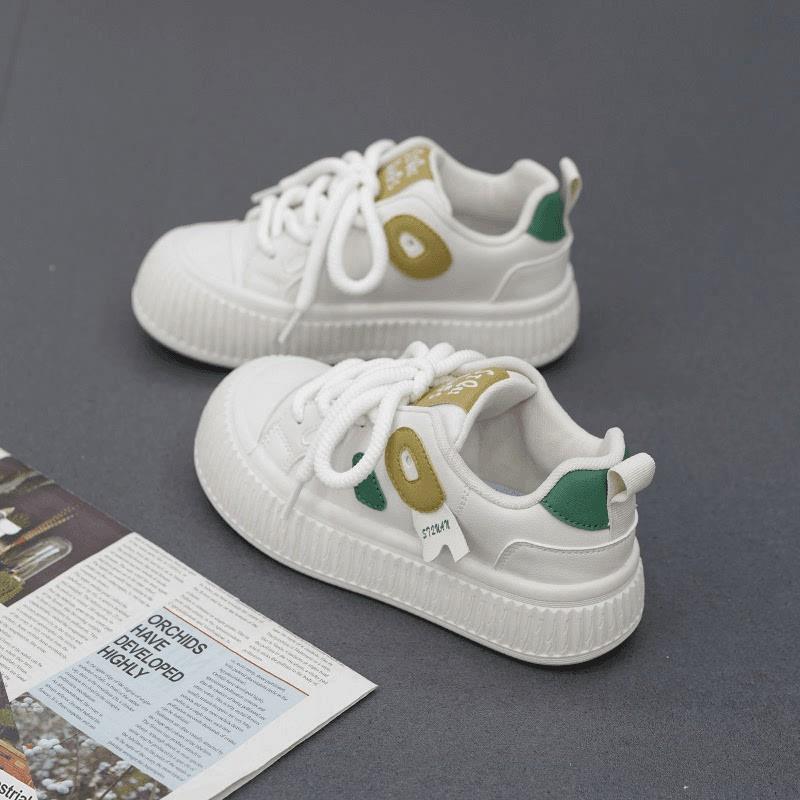 White sneakers