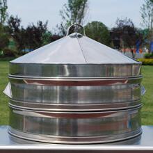 蒸包子蒸笼特大号蒸馒头的蒸笼商用80cm粉蒸肉蒸饺子不锈钢大蒸笼