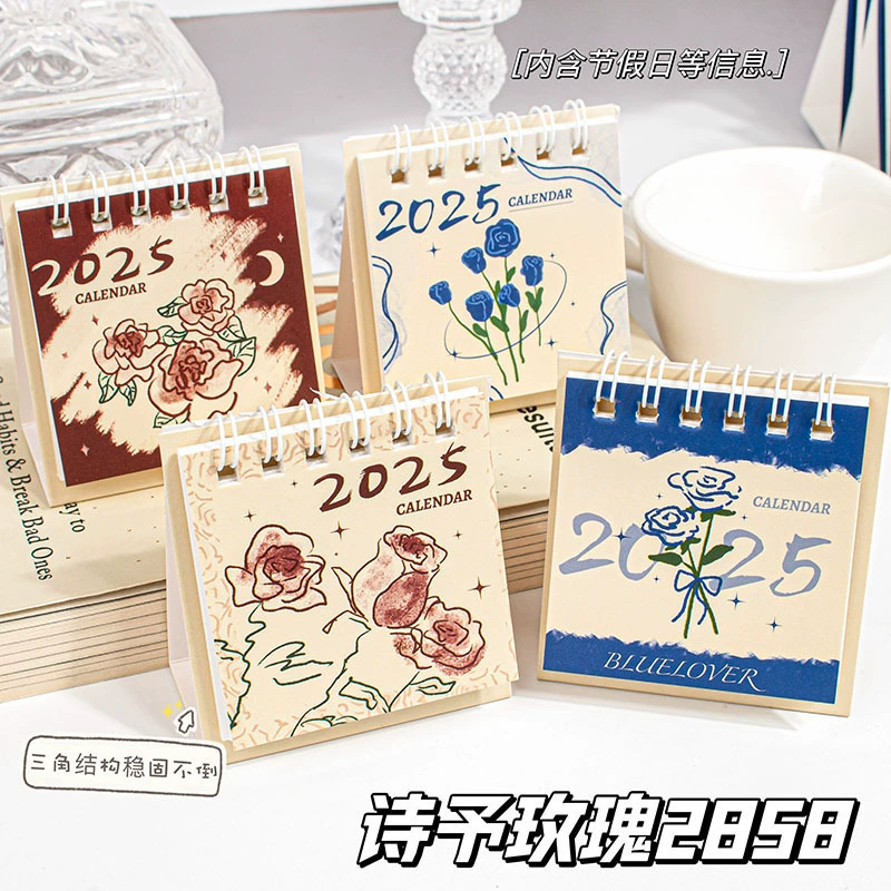 High quality desk calendar, 2025 years