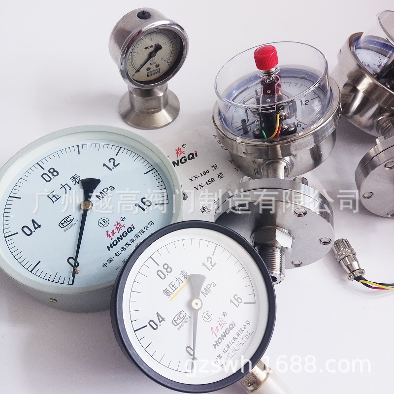 上海荣华派奥天湖红旗杭州富阳华科万兴宏盛兴盛江南荣华压力表