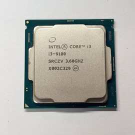 适用于英特尔处理器 i3-9100 二手拆机散片CPU