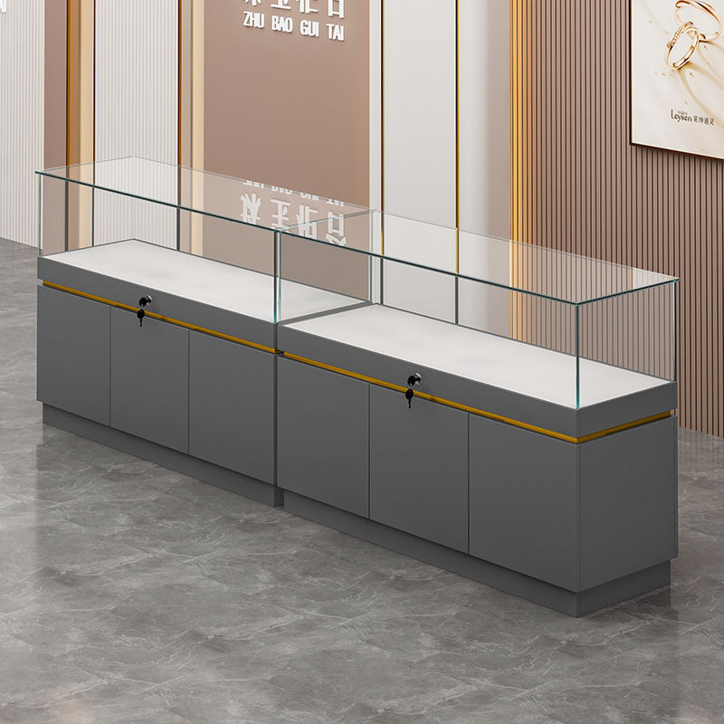 珠宝首饰柜博物馆文物玉器展柜陈列柜玻璃展览柜台产品展示柜