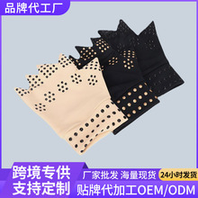 跨境爆款点胶压力手套半指护理防滑康复户外运动健身骑行手套批发