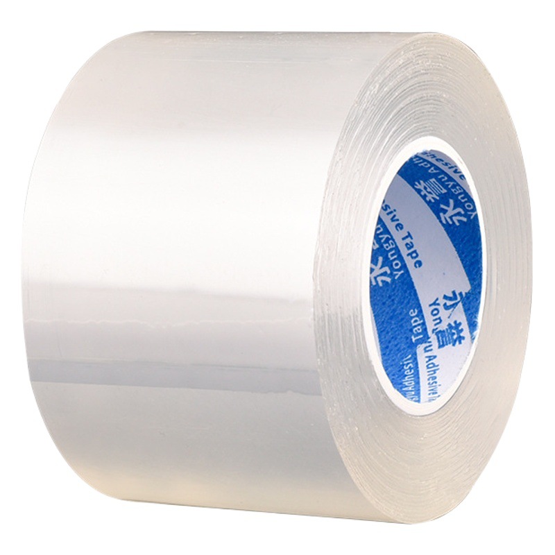 Cinta de sellado para puertas y ventanas sin pegamento, nano cinta acrílica transparente de una cara, cinta a prueba de viento para parabrisas de ventana