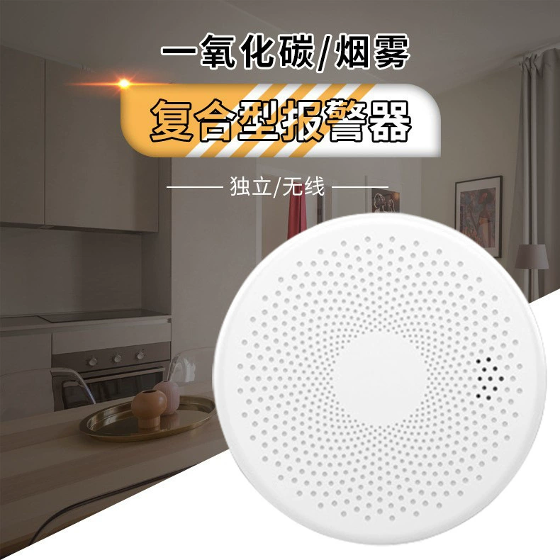 Foreign Trade-Specific Graffiti Smart Wifi Smoke & Carbon Monoxide Composite Detector Alarm Sensor