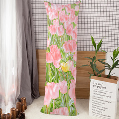 Cross-border DIY custom life-size pillowcases featuring anime, cosplay, and gaming merchandise—featuring full-body photos of male celebrities and anime enthusiasts.