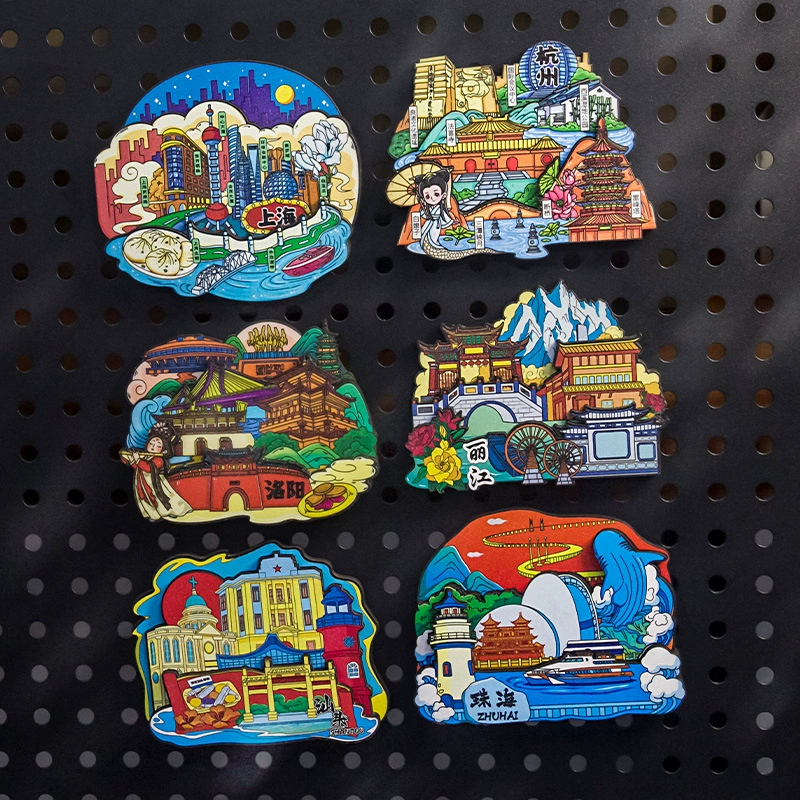 Fridge magnet, wooden souvenir, custom-made