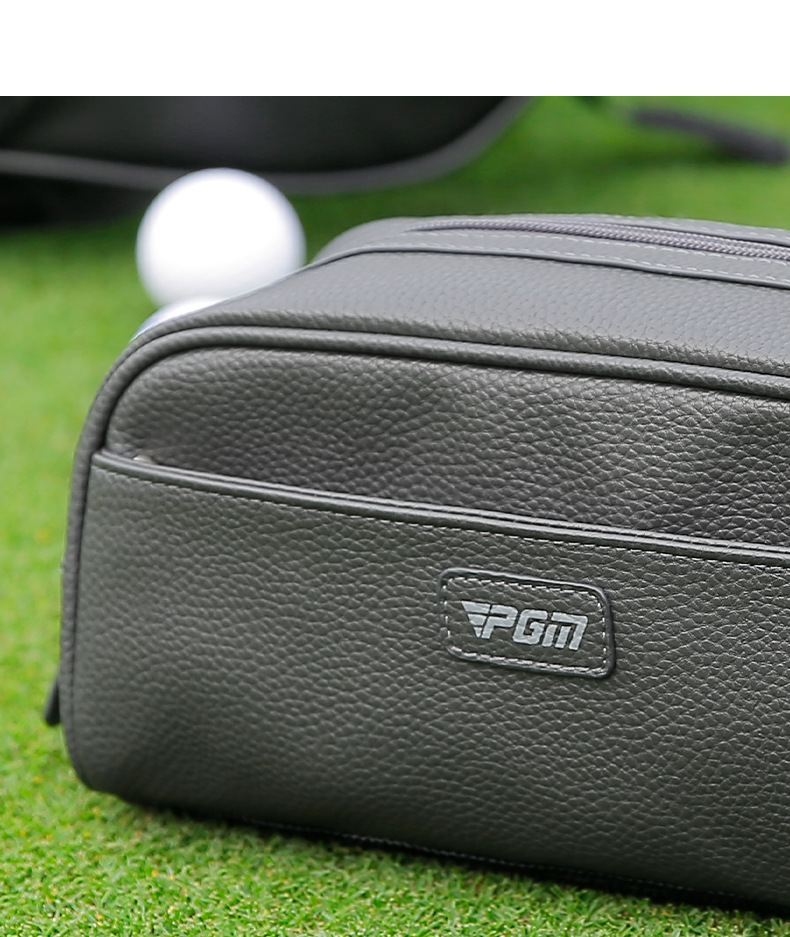 Túi cầm tay Golf PGM nam dung tích lớn 25x12x12 cm — SOB012-Màu đen chi tiết 10