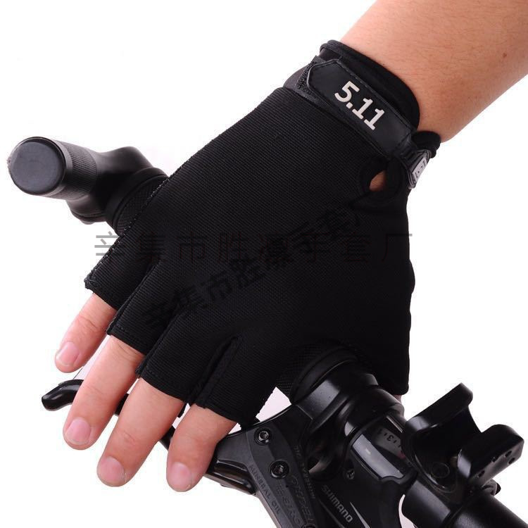 Tactical gloves half-finger spring and summer breathable sunscreen anti-slip outdoor sports fitness cycling children's gloves for men and women