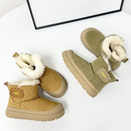 女式雪地靴;童雪地靴;厚底拖鞋